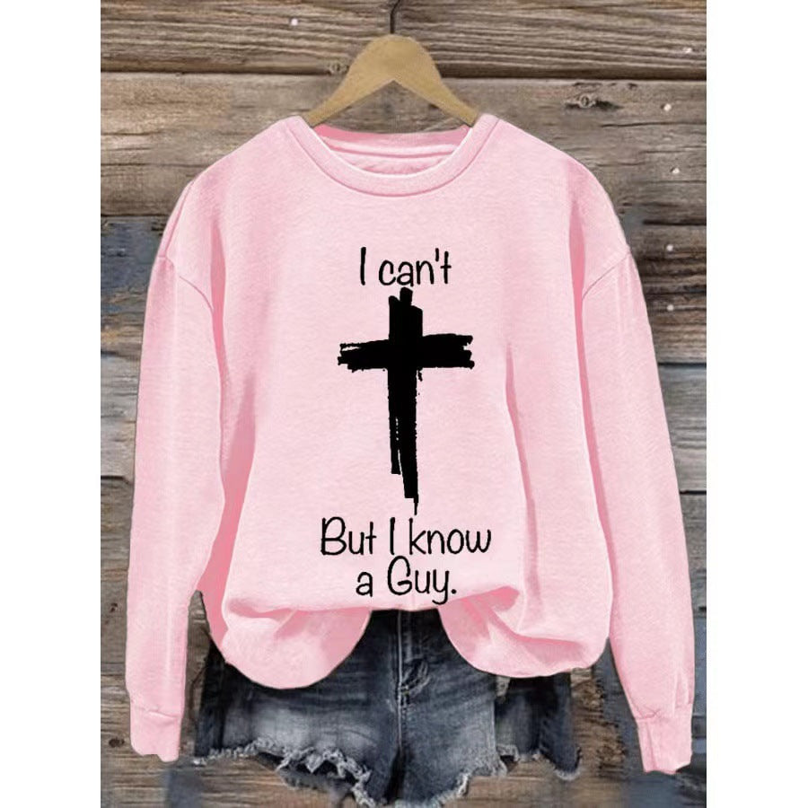 Women's Casual Loose Crew Neck Cotton Sweater