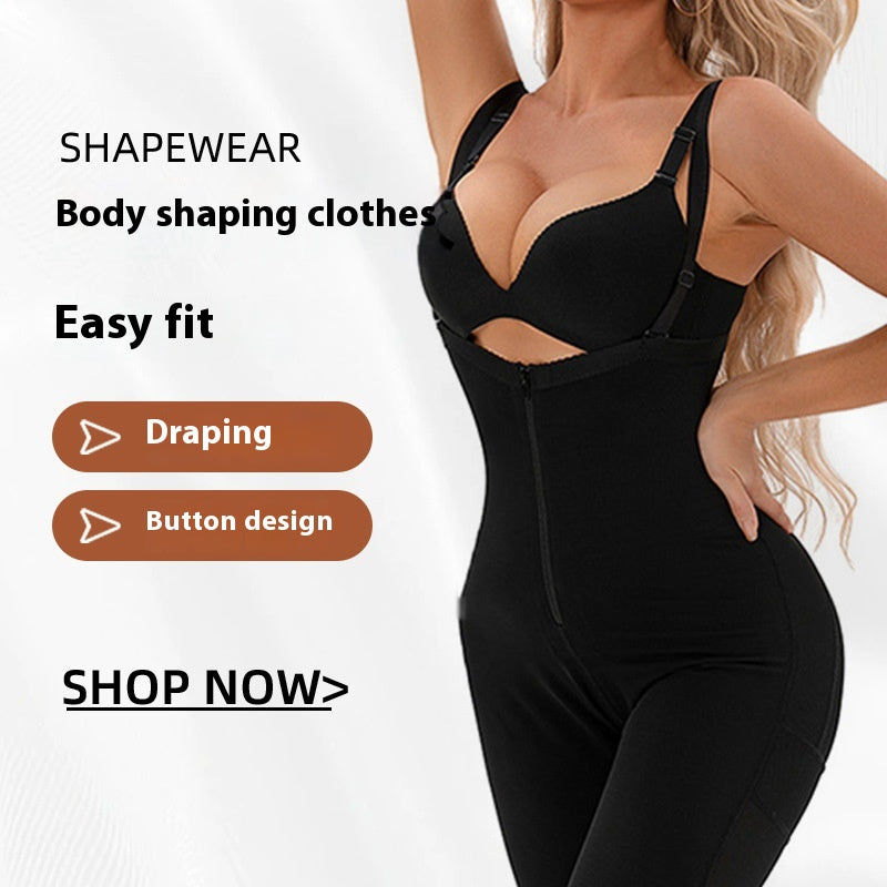 High Waist Tummy Control & Hip Lift Corset Bodysuit