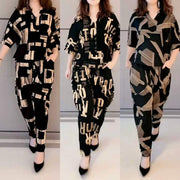 Casual Chic Two-Piece Harem Pants Set