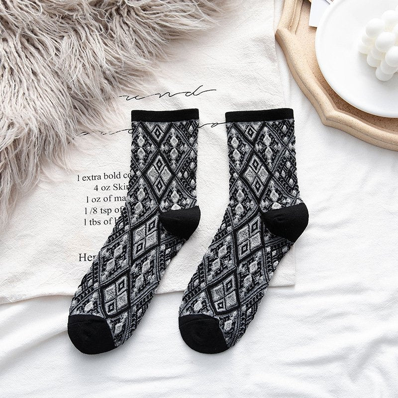 Soft Cotton Socks for Women - Anti-Friction & Comfortable