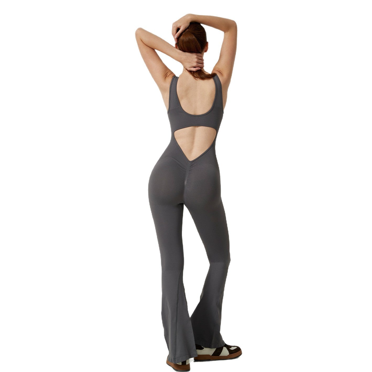 Seamless Stretch Yoga Bodysuit for Workout & Casual Wear