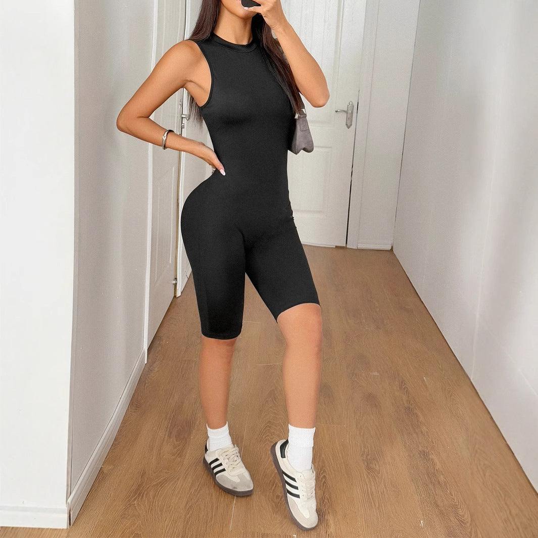 Yoga Sporty Sexy Jumpsuit Womens Apparel