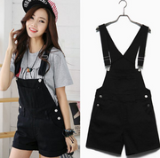 Colorful Denim Overalls Cute Jumpsuit