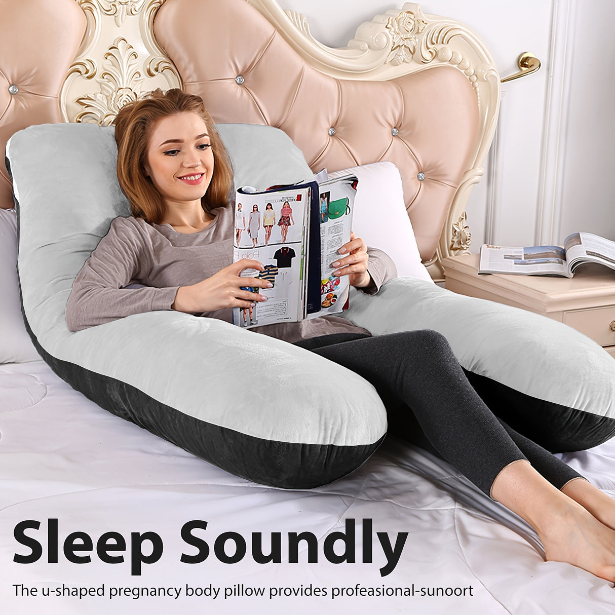 Body Pillow 2025 New Pillow Sleep Pillow Body Pillow Companion Pillow Multi Functional Soft And Comfortable For Back, Legs And Belly Support Christmas & Halloween Gift Body Pillow, Baby Items