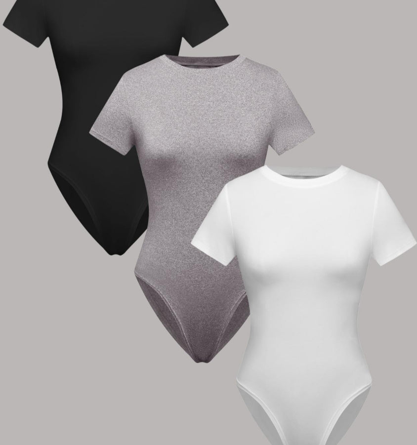Seamless Hip-Lifting Athletic Short Sleeve Romper