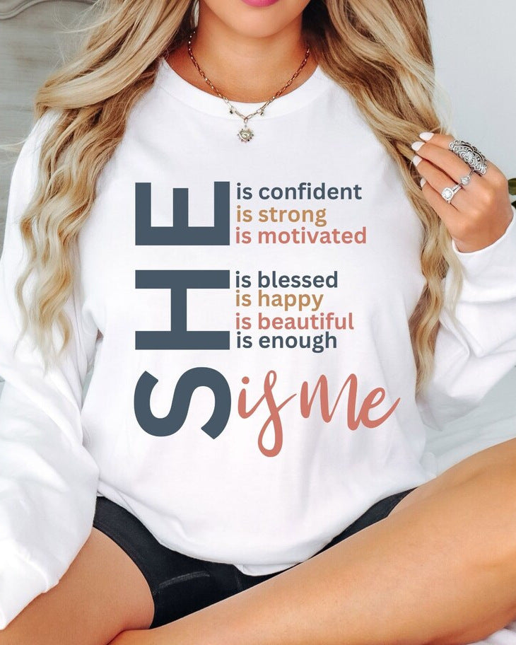 Chic Printed Long-Sleeve Round-Neck Women's Sweater