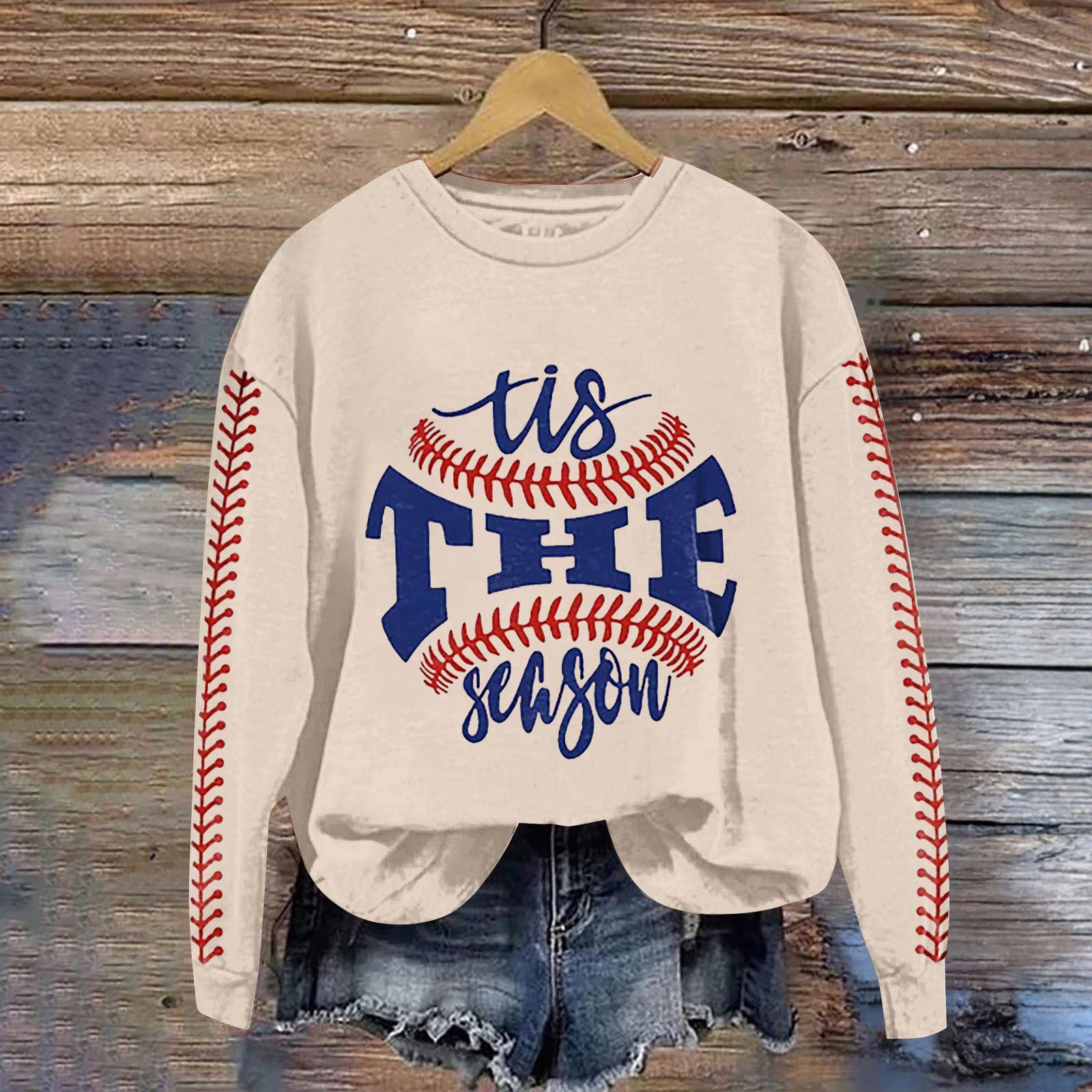 Cozy Unisex Letter Print Pullover Sweatshirt