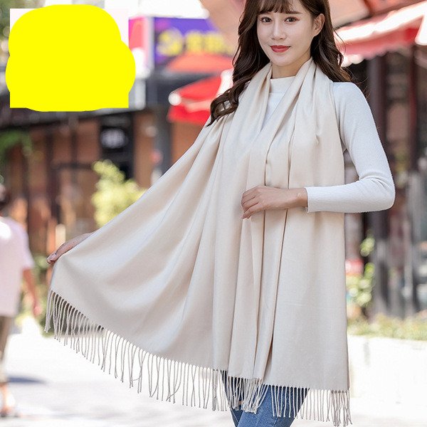 Stay Warm in Style - Premium Transparent Hair Tie Scarf