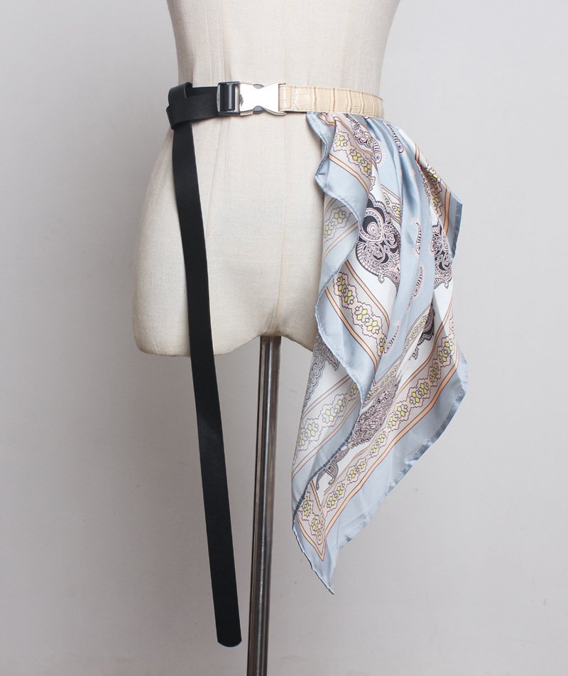 Punch-Free Vintage Fashion Scarf Belt
