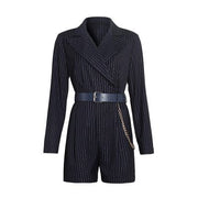 Slim Striped Jumpsuit