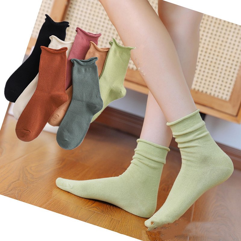 Cozy Women's Cotton Socks for Comfortable Daily Wear