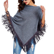 Cozy Fringed Shawl for Women