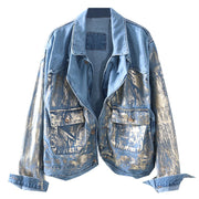 Bronzing Jacket Top
