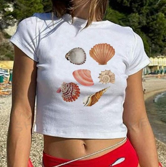 Chic Letter Print Short-Sleeve Women's T-Shirt