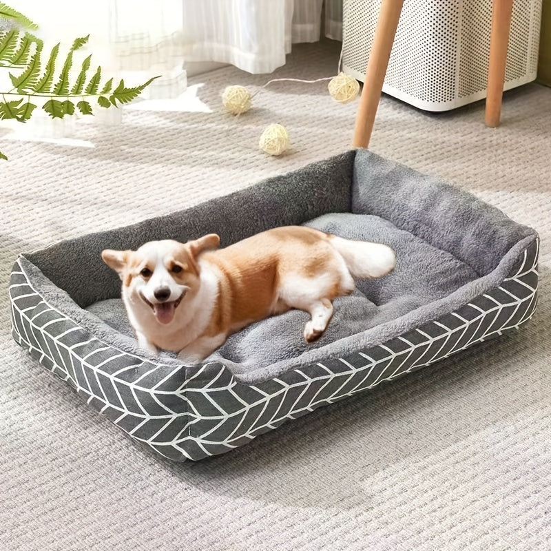2025 Best-Selling Pet Bed Mat For Small To Medium Pets - All-Season Design, Perfect For Cats And Dogs, Ideal For Halloween & Christmas - Autumn/Winter Pillow-Shaped Nest