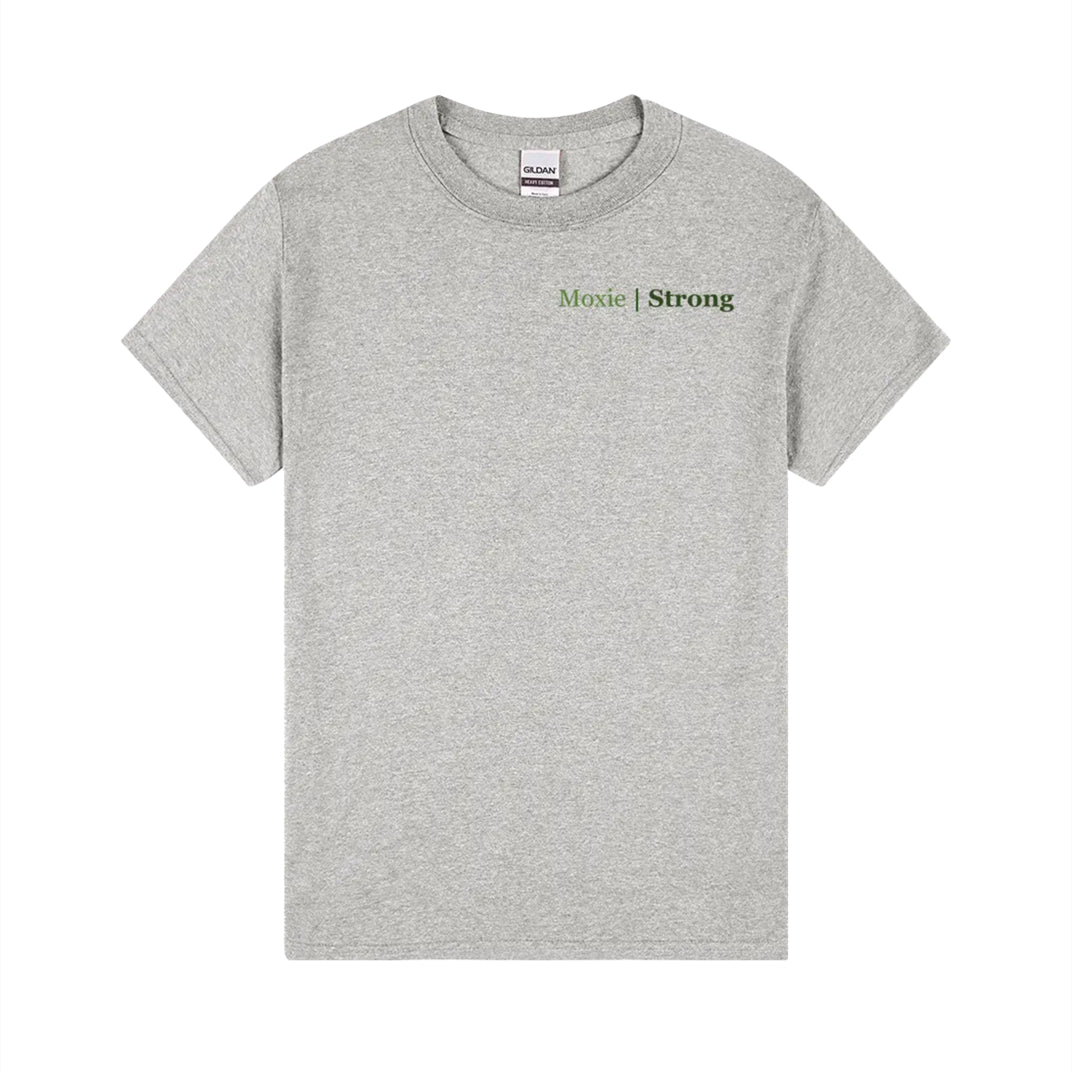 Minimalist Letter Print Crew Neck Top – Light & Relaxed Fit