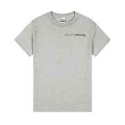 Minimalist Letter Print Crew Neck Top – Light & Relaxed Fit