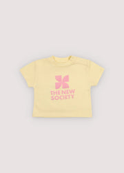 Kids' Striped Sportswear Set: Fleece-Lined Hoodie & Short-Sleeve Top with Shorts