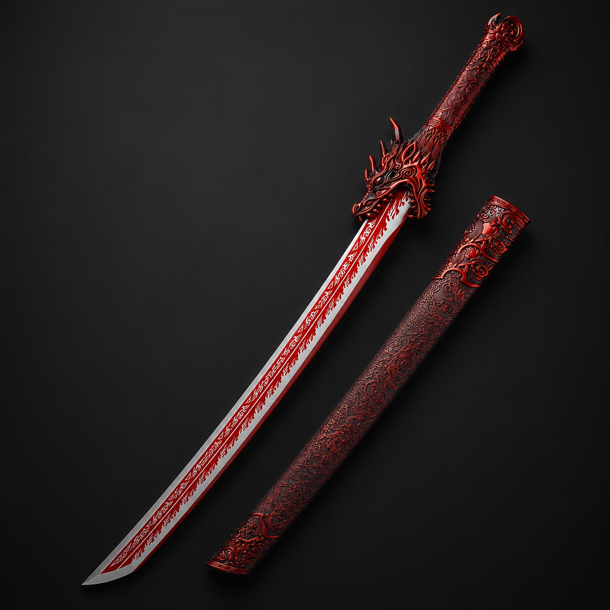 Handmade High Manganese Steel Samurai Sword