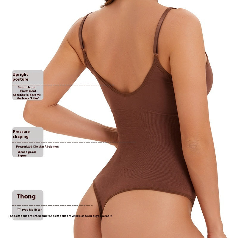 Seamless Body Shaping One-Piece Corset Sling