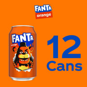 Fanta Orange Soda, 12 oz Can, 12-Pack Fridge Pack