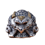 Adjustable Vintage Silver Ring For Men