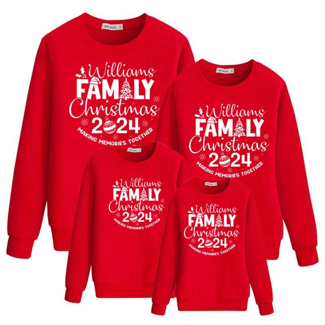 Matching Family Cartoon Hoodie - Cozy Cotton Fall Sweatshirt
