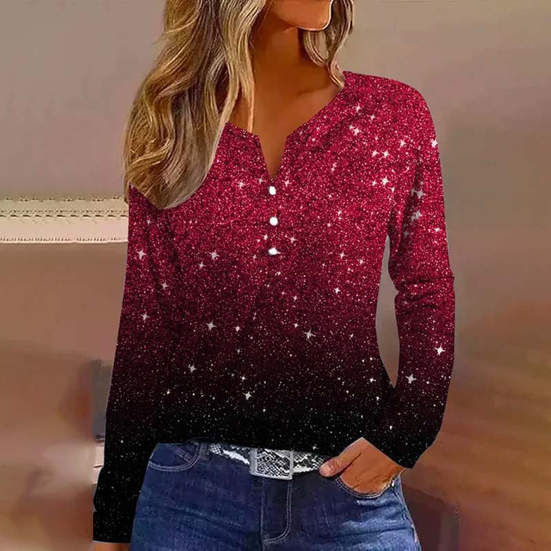 Vibrant 3D Digital Print Casual Sweet Women's T-Shirt