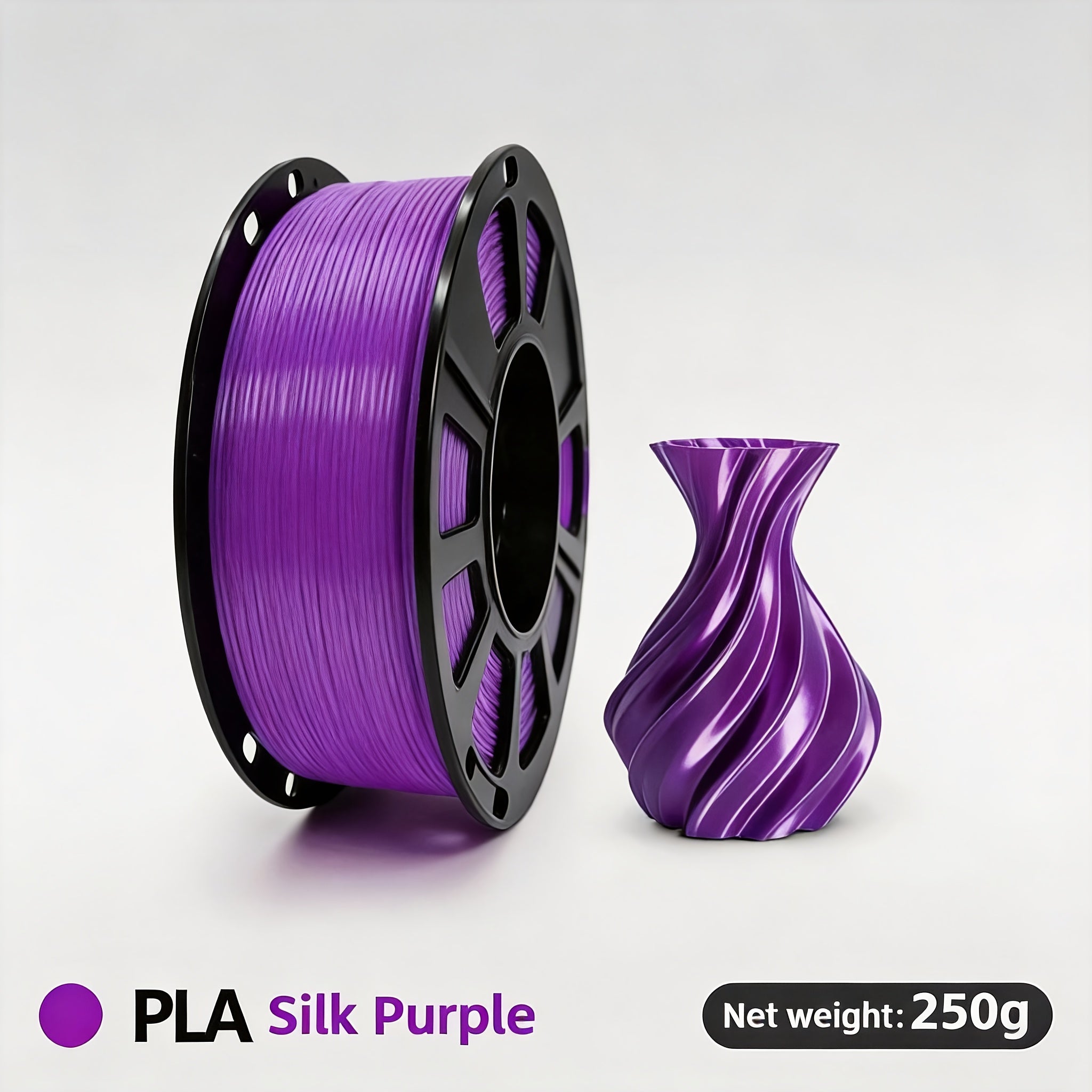 32‑Color PLA Filament Pack, 1.75 mm, +/- 0.03 mm, 250 g, Multi‑Color Gradient for FDM 3D Printers