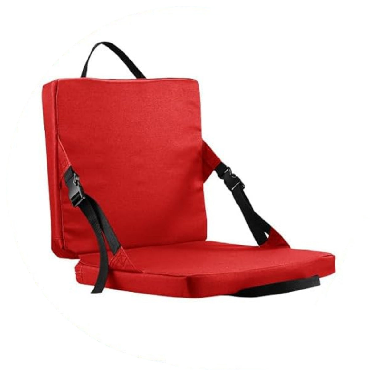 Portable Folding Outdoor Seat Cushion - Waterproof Stadium Chair Pad