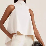 Women's Irregular Hem Sleeveless Streetwear Top