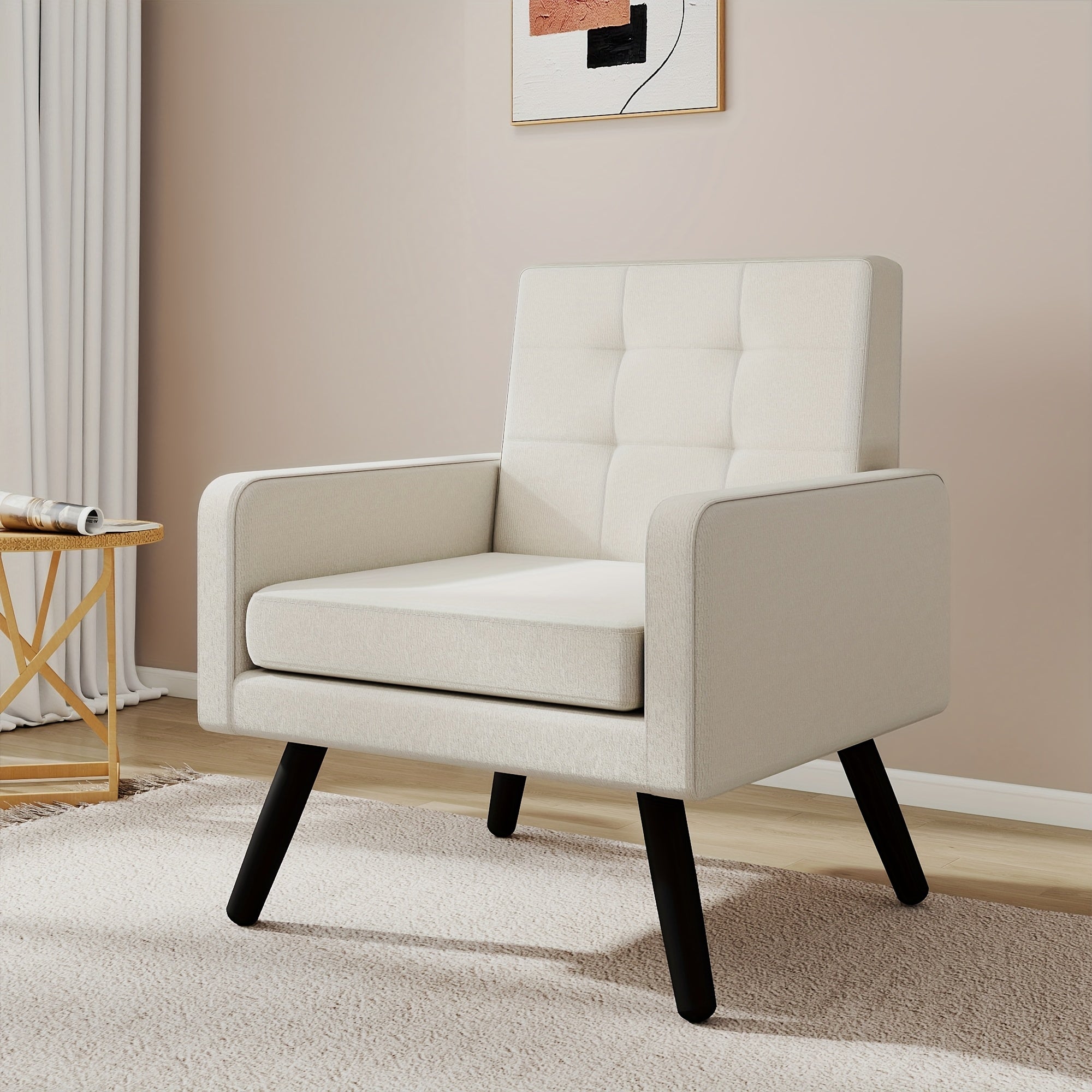 Modular L-shaped chaise longue sofa bed with deep seat and corduroy upholstery