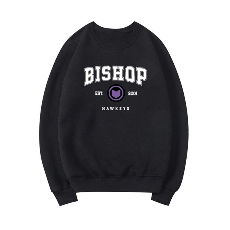 Bishop 2001 Graphic Hip-Hop Hoodie Streetwear Sweatshirt
