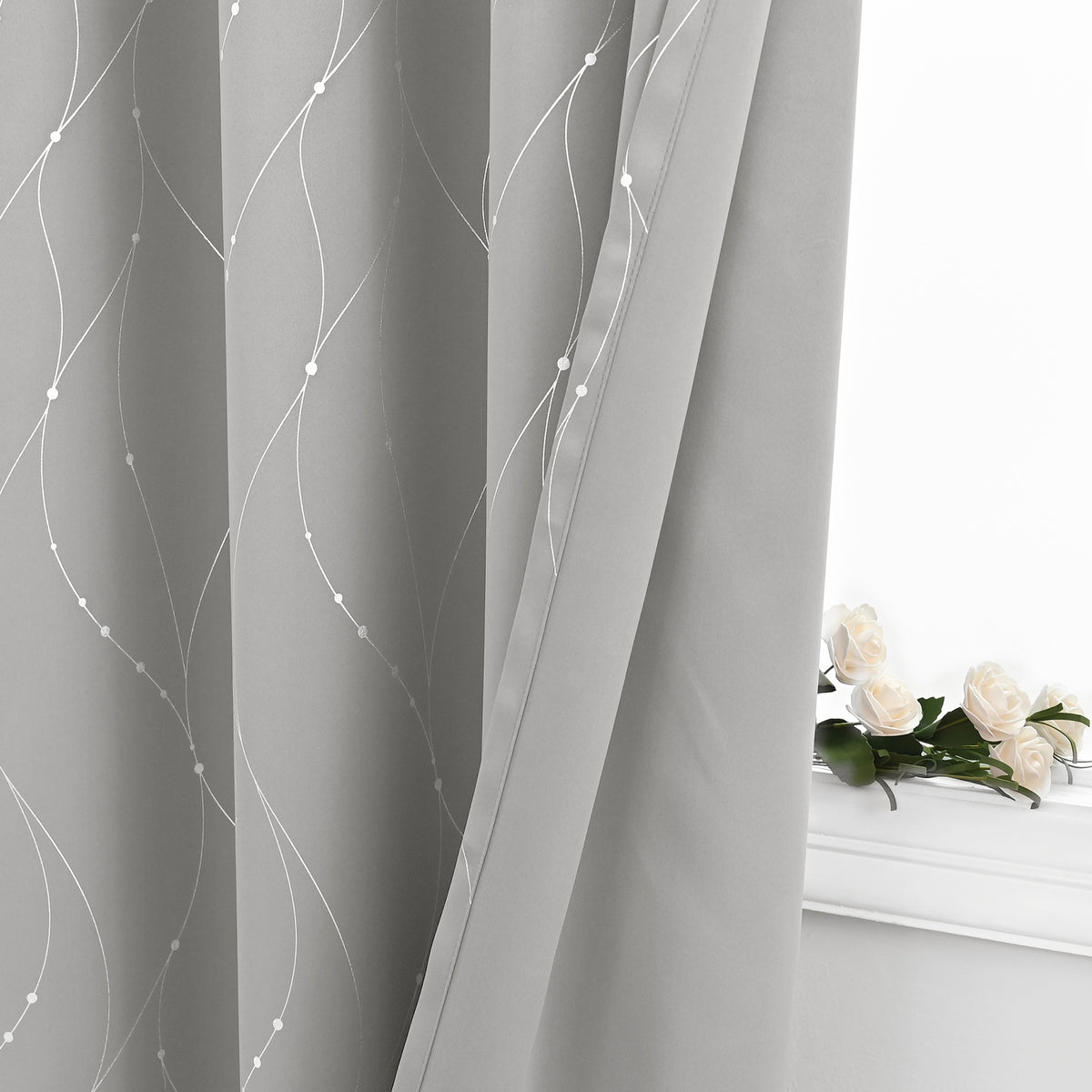 Modern Minimalist Furnishings Decorative Blackout Curtains