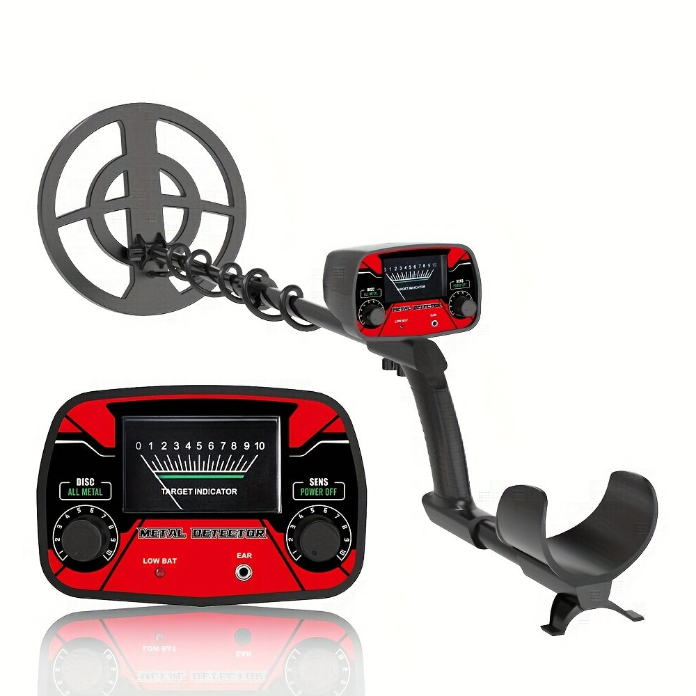 Portable Underground Metal Detector with 7.87‑inch Search Coil (Batteries Not Included)