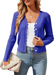 Early Autumn New Women's Knitted Cardigan Top