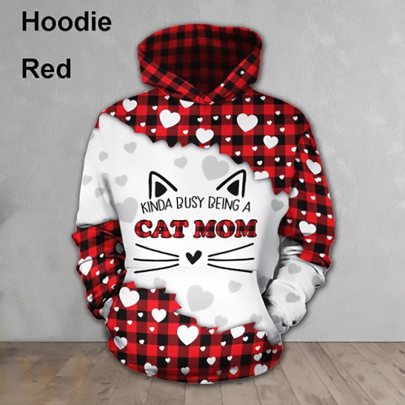Animation 3D Digital Dog Cat Cartoon Pattern