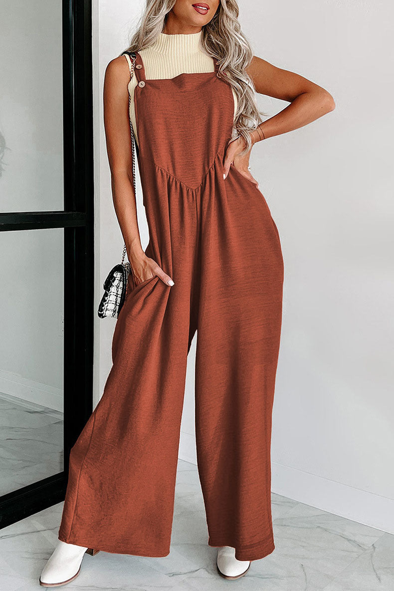 Women's High Waist Loose Wide Leg Casual Pants