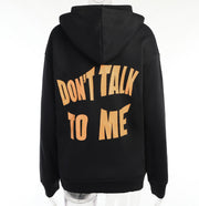 Women's Letter Print Sports Pullover Hoodie