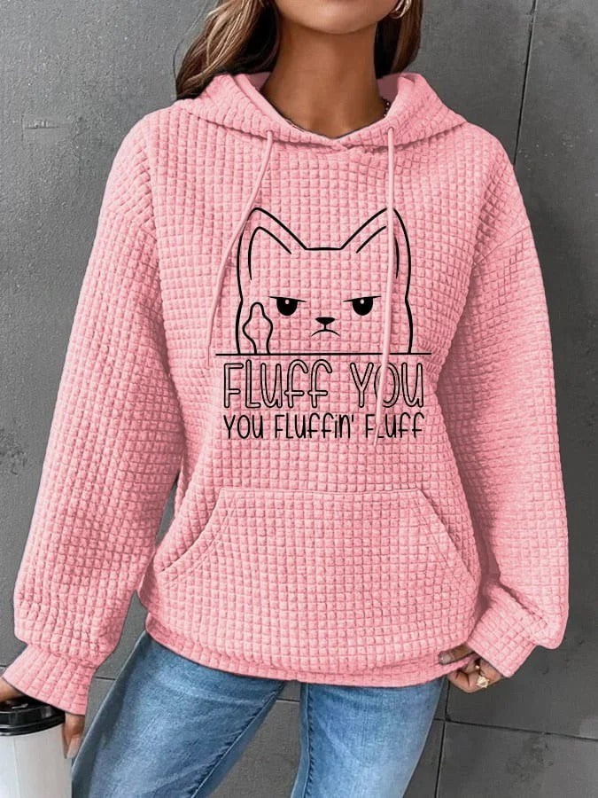 Women's Cozy Casual Drawstring Pullover Hoodie