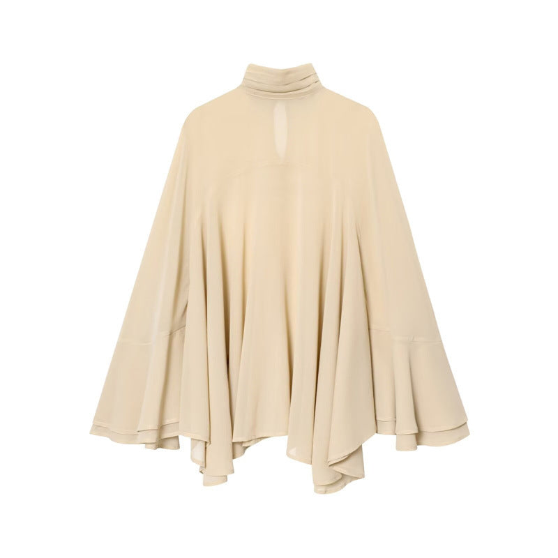 Loose Fit Layered Long‑Sleeve Top – Trendy Streetwear Style