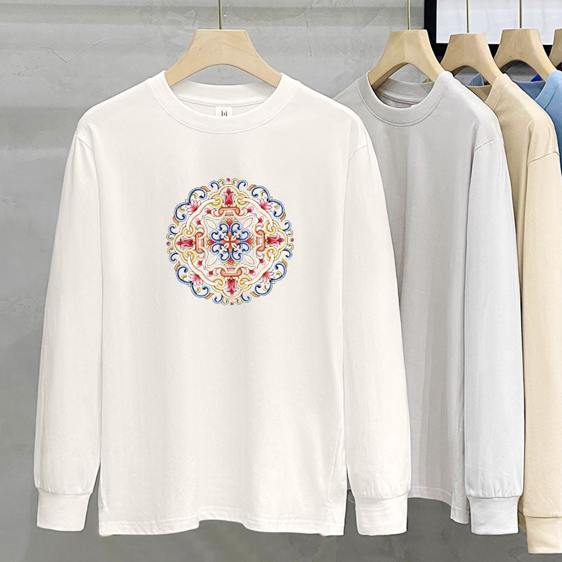 Women's 230g Heavy Cotton Long-Sleeve Tee