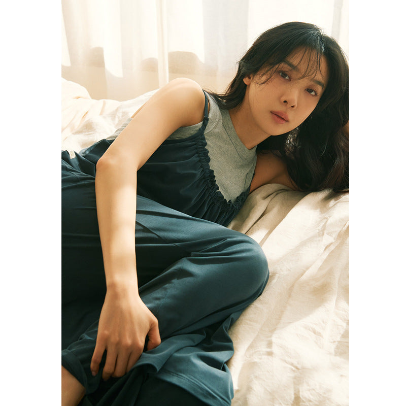 Women's Comfy Straight-Leg Yoga Jumpsuit