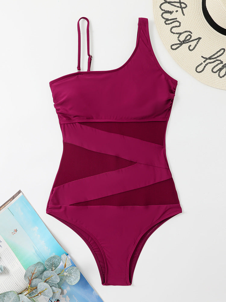 Silk Strapless One-Piece Swimsuit & Jumpsuit