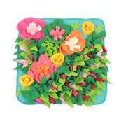 Pet Sniffing Mat Bionic Grass Style Play Mat Toy for Dogs and Cats
