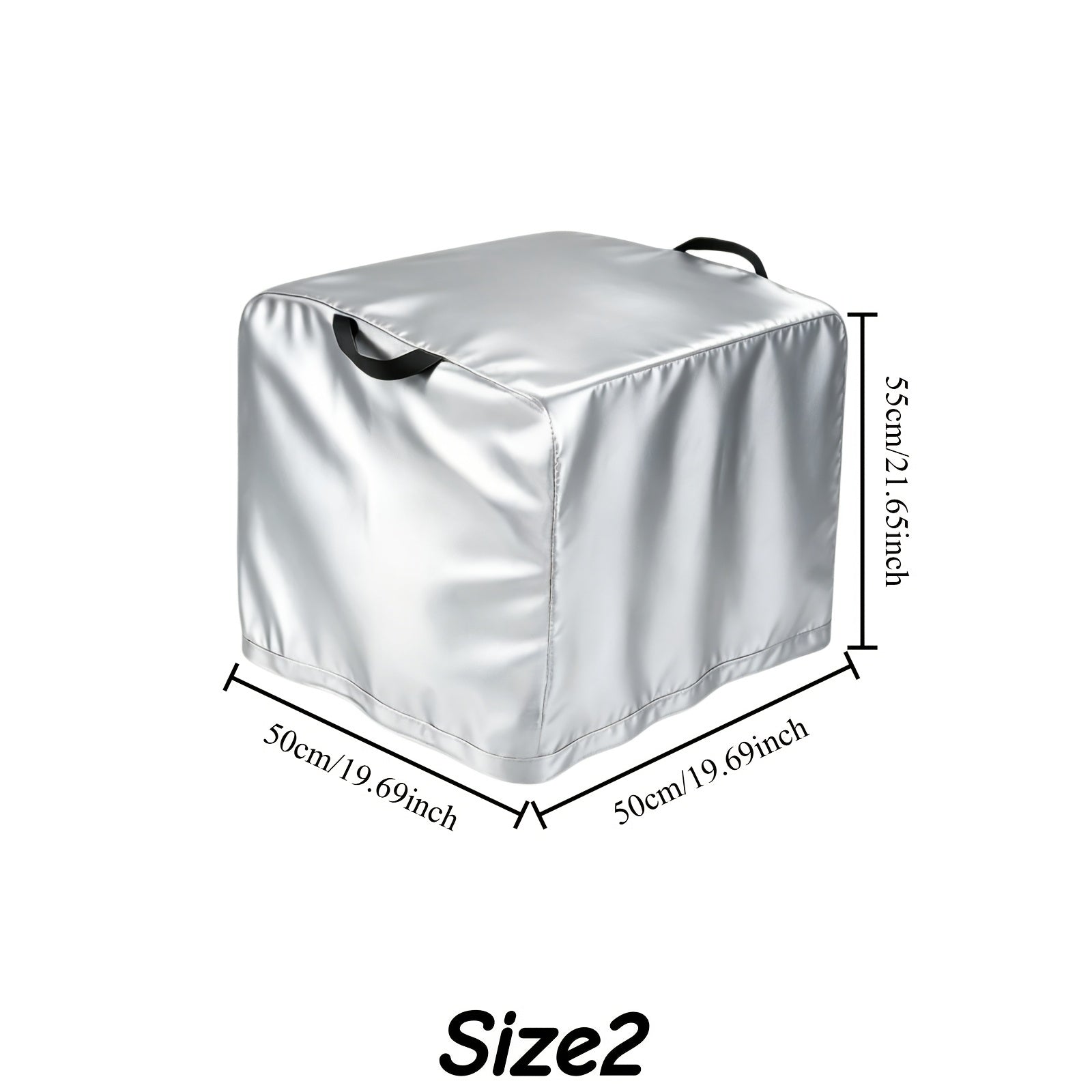 3D Printer Protective Cover – 300D Oxford Fabric, Black/Grey/Silvery, Three Size Options
