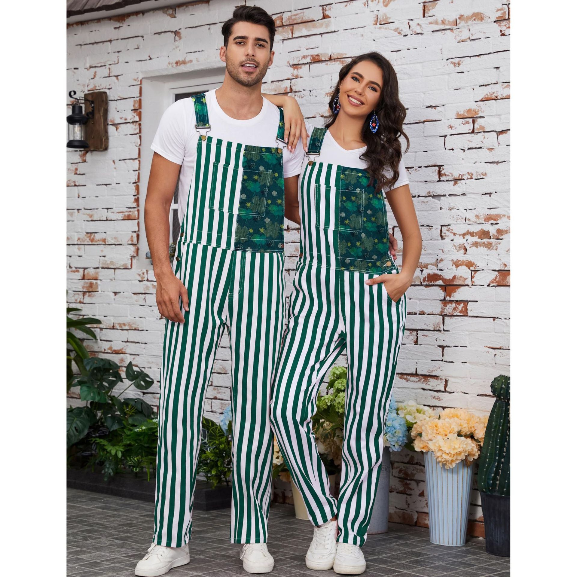 Fashion Show Outfit Suspender Pants Women