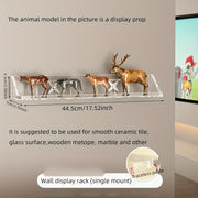 Modern Wall‑Mounted Display Shelf for Models, Building Blocks and Figurines
