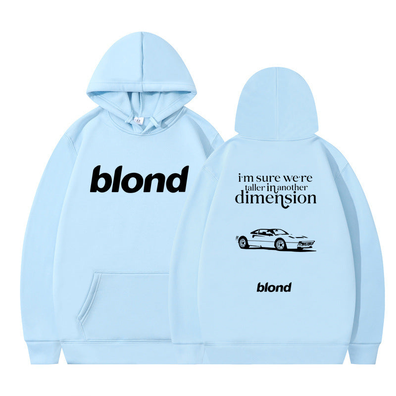 Cozy Fleece Geometric Casual Hoodie