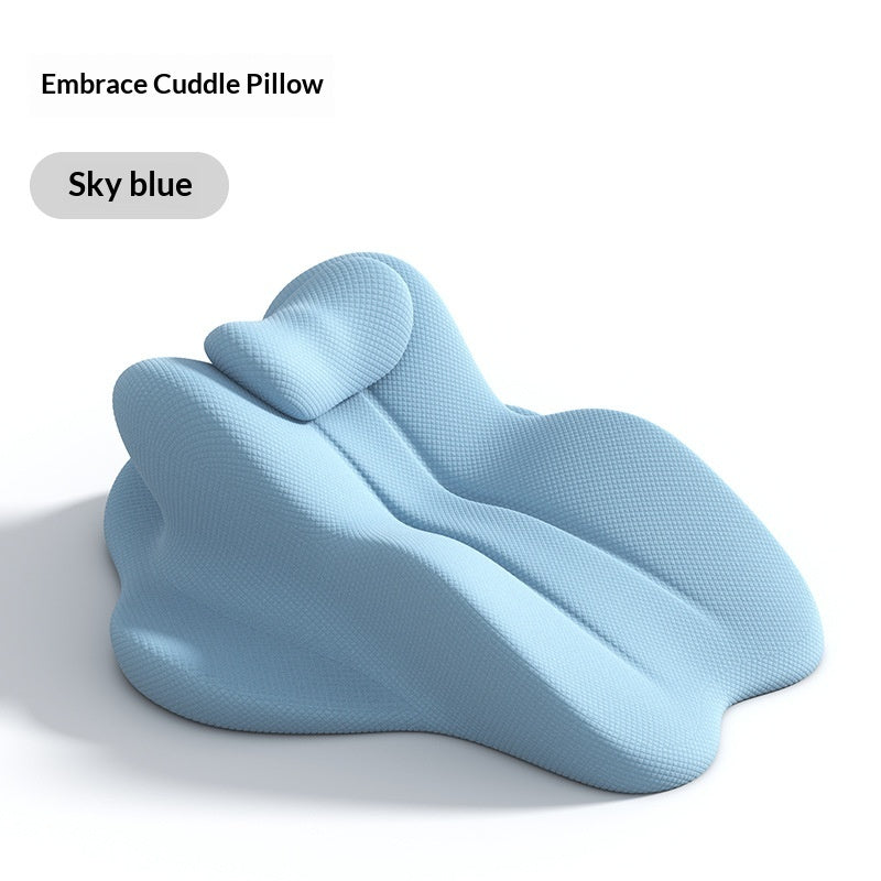 Bed Pillow With Phone Slot - Sloped Memory Foam Design
